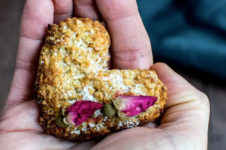 Kokos-Kekse mit Haferflocken wie Raffaello-Plätzchen | Entzuckert