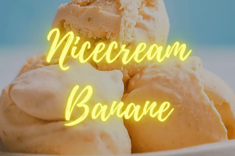Nicecream Banane: Veganes Bananeneis ohne Zucker