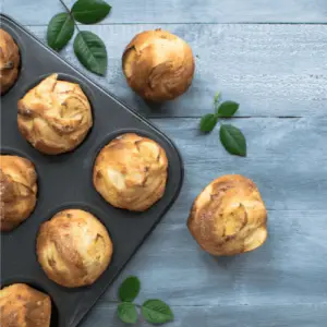 Vegane Apfel-Muffins ohne Zucker | ENTZUCKERT